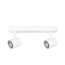 Proyector IP20 Keeper Double GU10 7W Blanco Forlight DE-0480-BLA