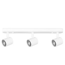 Proyector IP20 Keeper Triplex GU10 7W Blanco Forlight DE-0481-BLA