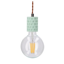 Lámpara Colgante IP20 Bloom E27 23W Cemento Forlight DE-0520-CEM