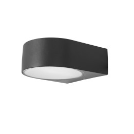 Aplique IP44 Mayor E27 15W Gris urbano 900lm Forlight PX-0005-ANT