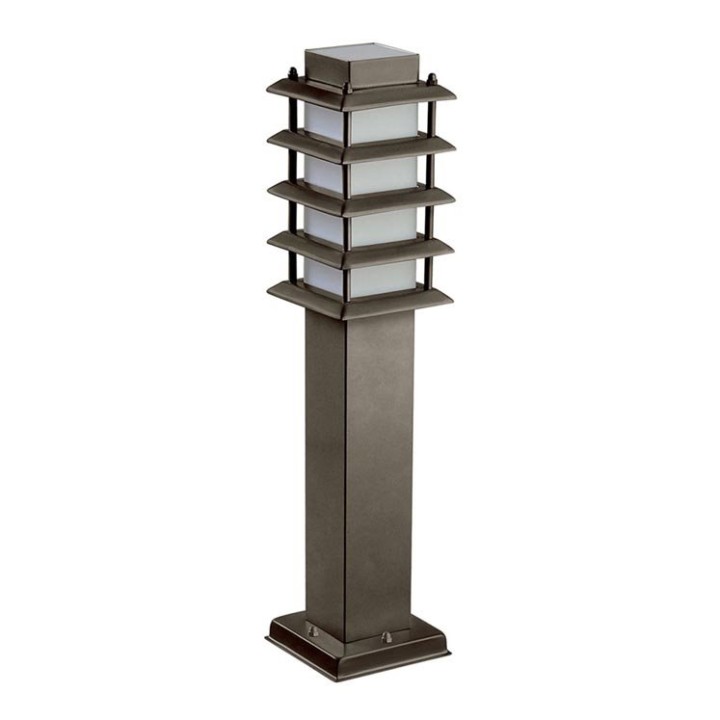 Baliza IP55 Siljan E27 20W Marrón 1500lm Forlight PX-0029-MAR