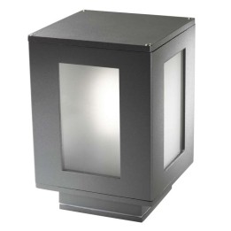 Baliza IP44 Alfil E27 23W Gris urbano Forlight PX-0033-ANT