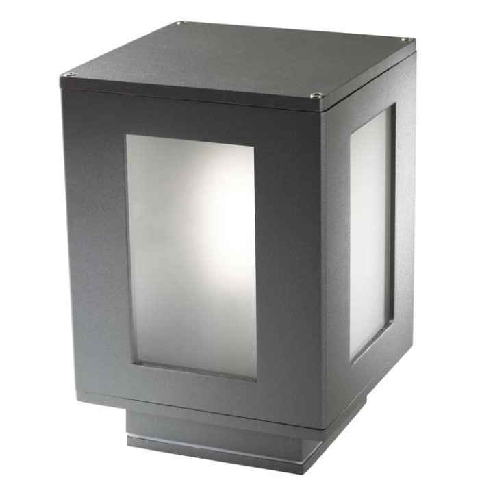 Baliza IP44 Alfil E27 23W Gris urbano Forlight PX-0033-ANT