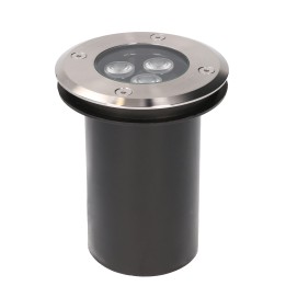 Lámpara Empotrable de suelo IP65-IP67 Ringo Ø110mm LED 2.7W 3000K acero inoxidable 218lm Forlight PX-0128-INO