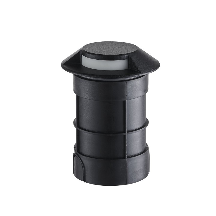 Lámpara Empotrable de suelo IP65 Sort LED 2.2W 3000K Negro Forlight PX-0303-NEG