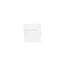Lámpara Empotrable de pared IP65 Nod Square LED 2.6W 3000K Blanco Forlight PX-0350-BLA