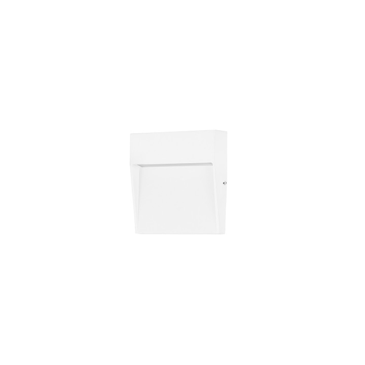Lámpara Empotrable de pared IP65 Nod Square LED 2.6W 3000K Blanco Forlight PX-0350-BLA