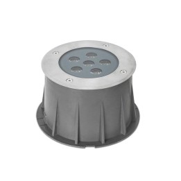 Lámpara Empotrable de suelo IP65-IP67 Ringo Ø155mm LED 9.1W 3000K acero inoxidable 632lm Forlight PX-0355-INO