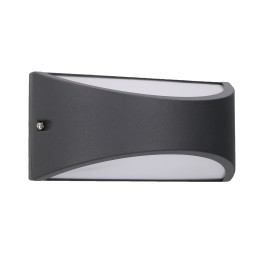 Aplique IP54 Kapa LED 8.7W 3000K Gris urbano 444lm Forlight PX-0468-ANT