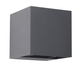 Aplique IP54 Rex LED 5.2W 4000K Gris urbano 350lm Forlight PX-0526-ANT