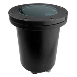Lámpara Empotrable de suelo IP65-IP67 Tidian Ø172mm E27 60W Negro 1060lm Forlight PX-1200-NEG
