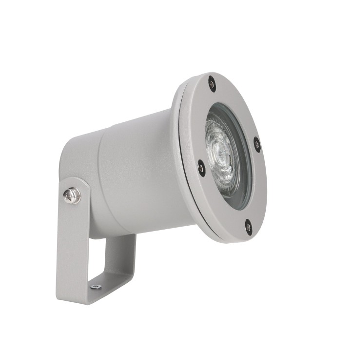 Proyector IP65 Post GU10 50W Gris 370lm Forlight PX-1400-GRI