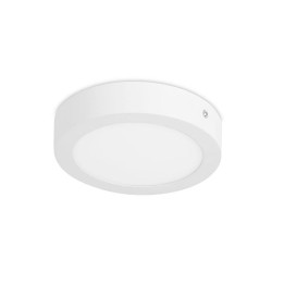 Plafon IP23 Easy Round Surface Ø170mm LED 10W 4000K Blanco 961lm Forlight TC-0161-BLA