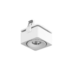 Plafon IP20 Fox Recessed LED 7.9W 3000K Blanco 656lm Forlight TC-0499-BLA