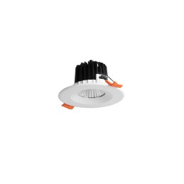 Downlight IP54 Base Ø100mm LED 6.1W 3000K Blanco 518lm Forlight TC-0501-BLA