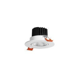 Downlight IP23 Base Ø95mm LED 6.1W 3000K Blanco 518lm Forlight TC-0502-BLA