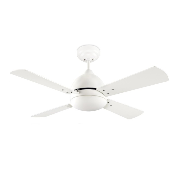 Ventilador de Techo Borneo E27 1515W Blanco Blanco Forlight VE-0006-BLA