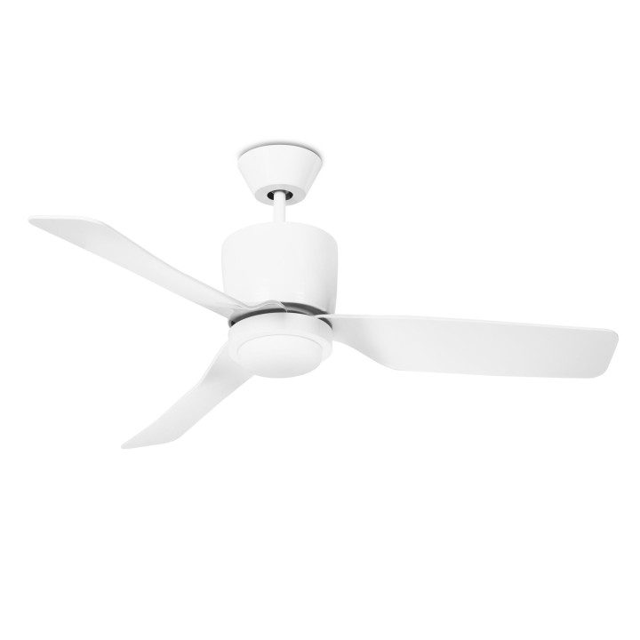 Ventilador de Techo Vera LED 15W 3000K Blanco Blanco Forlight VE-0008-BLA