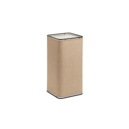 Sobremesa AKIRO Small LED T8 2x9W 1050lm CRI80 3000K Negro Lino-saco EXO 1014C-L3109B-02-SC