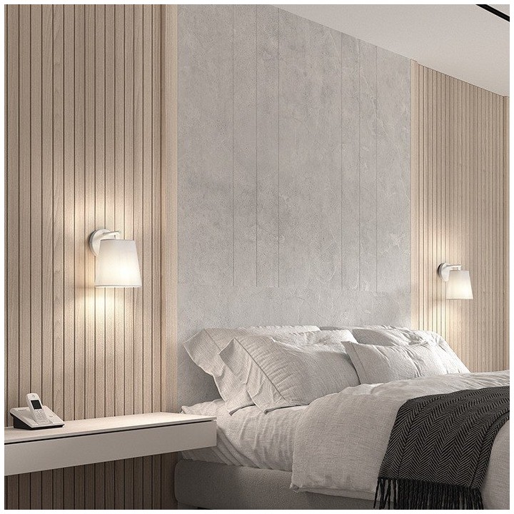 Aplique NEMO E27 40W Blanco Blanco Dreams EXO 1017A-G05X1A-01-D1