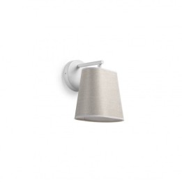 Aplique NEMO E27 40W Blanco Marron Dreams EXO 1017A-G05X1A-01-D3