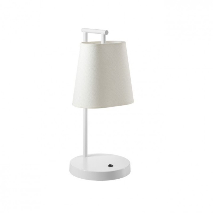 Sobremesa NEMO E27 40W Blanco Beige Dreams EXO 1017B-G05X1A-01-D2