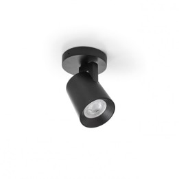 Proyector superficie tilt TEN GU10 7.50W Negro INDELUZ 1021A-G21X1A-02