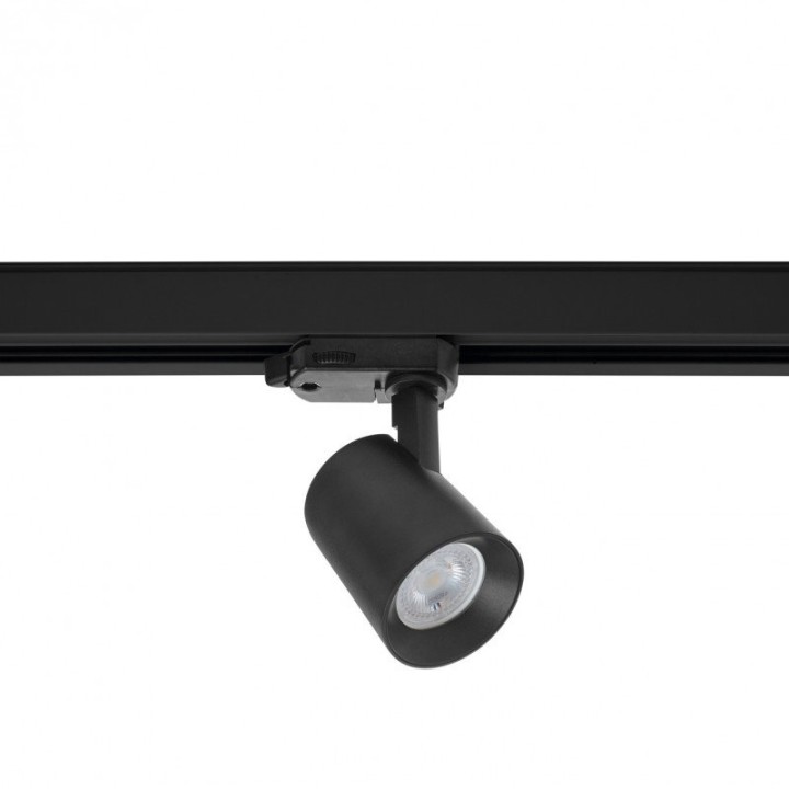 Proyector carril tilt TEN GU10 7.50W Negro INDELUZ 1021B-G21X1A-02