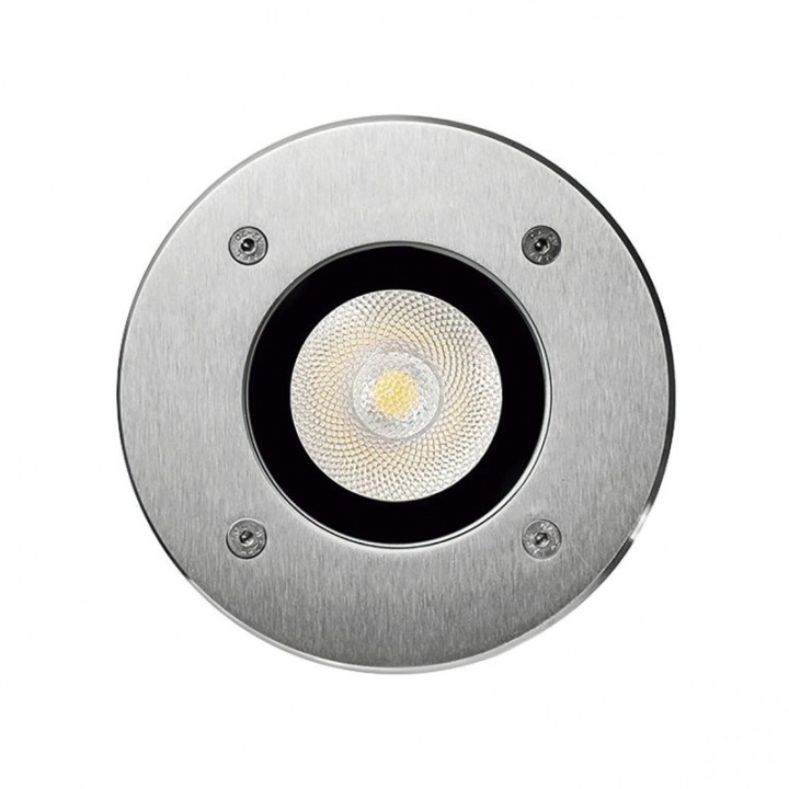 Empotrable suelo MALVA IP67 LED COB 7W 860lm CRI80 3000K 56º Inox CRISTHER 1023A-L3107B50-30