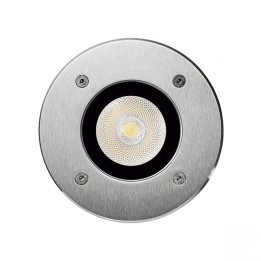 Empotrable suelo MALVA IP67 LED COB 7W 890lm CRI80 4000K 26º Inox CRISTHER 1023A-L3307B20-30