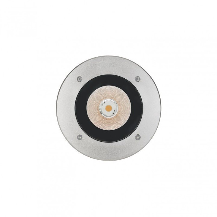 Empotrable suelo MALVA IP67 LED COB 25W 4850lm CRI80 3000K 14º Inox CRISTHER 1023D-L3125B10-30