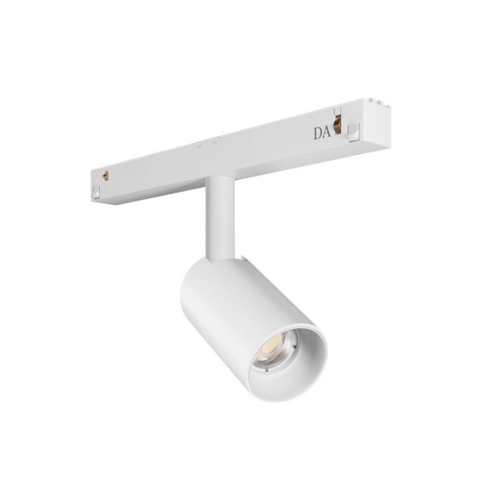 Proyector carril 48V tilt CRETE1 LED COB 6.60W 640lm CRI90 2700K 20º Blanco INDELUZ 1032A-L3807V20-01
