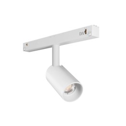 Proyector carril 48V tilt CRETE1 LED COB 6.60W 640lm CRI90 2700K 35º Blanco INDELUZ 1032A-L3807V30-01