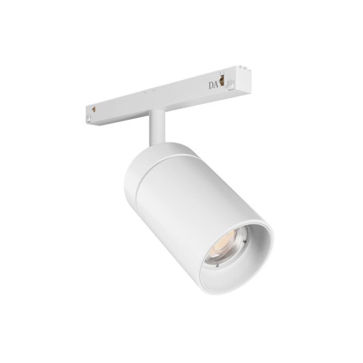Proyector carril 48V tilt CRETE1 Dali LED COB 18.10W 1885lm CRI90 3000K 20º Blanco INDELUZ 1032C-L3918V2D-01