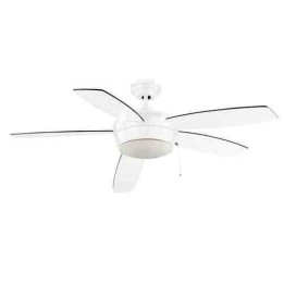 Ventilador de techo con luz SAMAL Blanco 