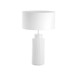 Sobremesa CERAMIC E27 15W Blanco Algodón blanco EXO 1033C-G05X1A-01-CA