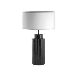 Sobremesa CERAMIC E27 15W Negro Algodón gris EXO 1033C-G05X1A-02-CK