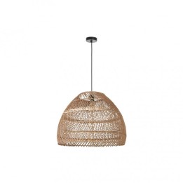 Suspensión VIETNAM Small E27 15W Negro Mimbre oscuro EXO 1037A-G05X1A-02-M2