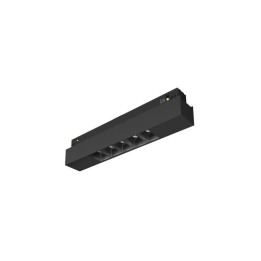 Proyector carril 48V CRETE2 LED SMD 7.50W 750lm CRI90 2700K 36º Negro INDELUZ 1038A-L3808V30-02
