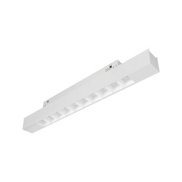 Proyector carril 48V CRETE2 LED SMD 15W 1620lm CRI90 3000K 16º Blanco INDELUZ 1038B-L3915V10-01
