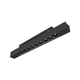 Proyector carril 48V CRETE2 LED SMD 15W 1620lm CRI90 3000K 36º Negro INDELUZ 1038B-L3915V30-02
