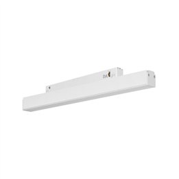 Proyector carril 48V CRETE2 Dali LED SMD 6.30W 696lm CRI90 3000K 115º Blanco INDELUZ 1038C-L3906VBD-01