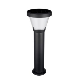 Baliza solar ERGO IP65 LED SMD 4.50W 435lm/445lm CRI80 3000K/4000K 90º Crepuscular 680mm Negro DOPO 1044C-L4105K-02