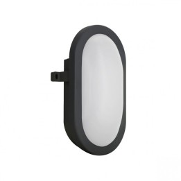 Aplique FAR IP54 LED SMD 12W 840lm CRI80 4000K 110º Negro DOPO 107J-L0212B-02
