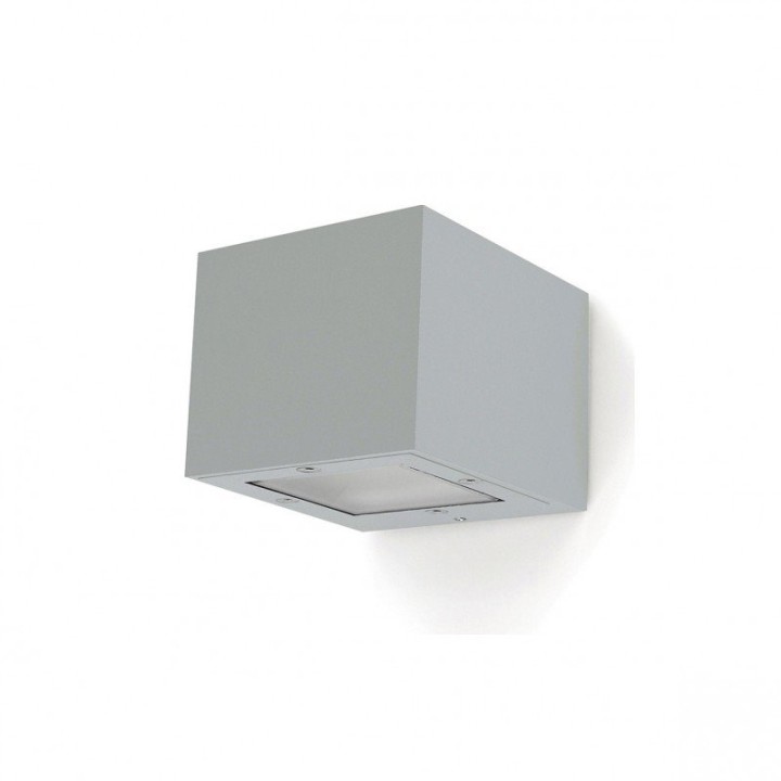 Aplique ISORA IP65 Corte de fase L,C LED COB AC 2x4W 355lm CRI90 4000K up-down Gris DOPO 157B-L02G8B-03