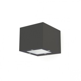 Aplique ISORA IP65 Corte de fase L,C LED COB AC 2x4W 355lm CRI90 4000K up-down Antracita DOPO 157B-L02G8B-04