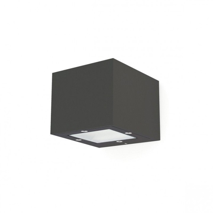 Aplique ISORA IP65 Corte de fase L,C LED COB AC 2x4W 355lm CRI90 4000K up-down Antracita DOPO 157B-L02G8B-04